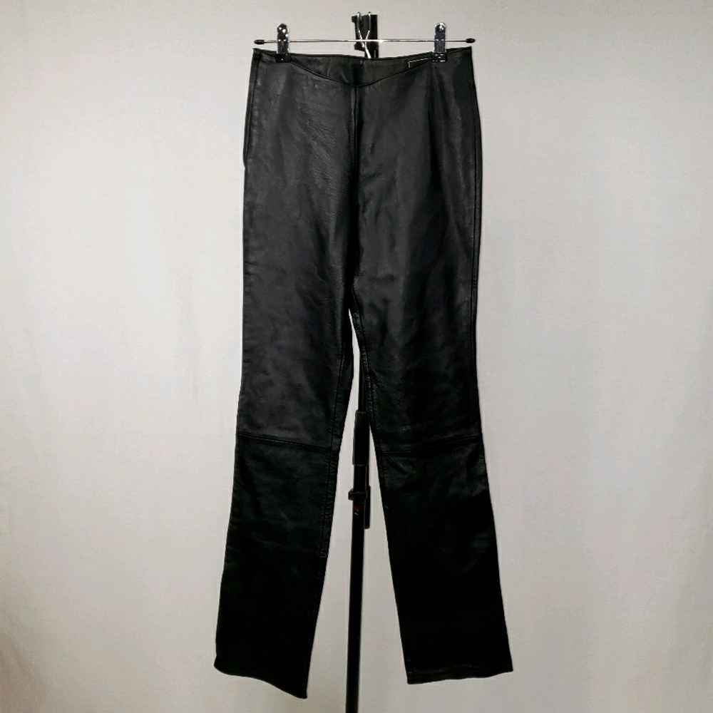 Lucky Leather Lambskin Leather Pants